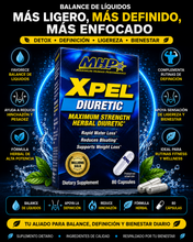 Load image into Gallery viewer, XPEL® DIURETIC – MAXIMUM STRENGTH™

Detox • Balance de Líquidos • Definición &amp; Bienestar
